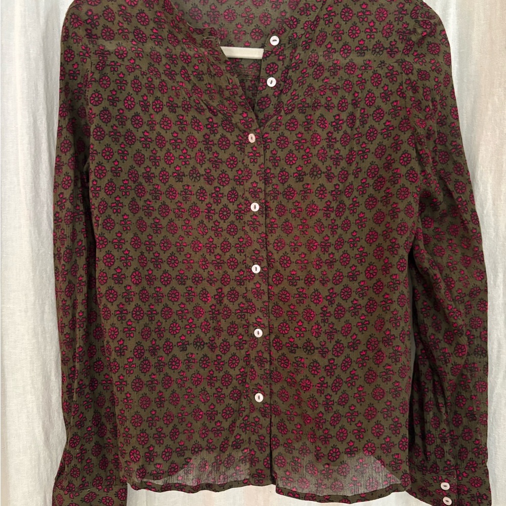 Carve Designs Dylan Gauze Button-Down Shirt